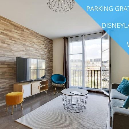 Appart Cosy Quartier Calme Hyper Centre Parking Daire Magny-le-Hongre Dış mekan fotoğraf